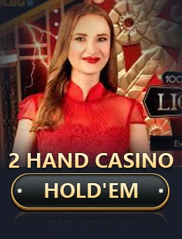 2 Hand Casino Hold'em by Evolution